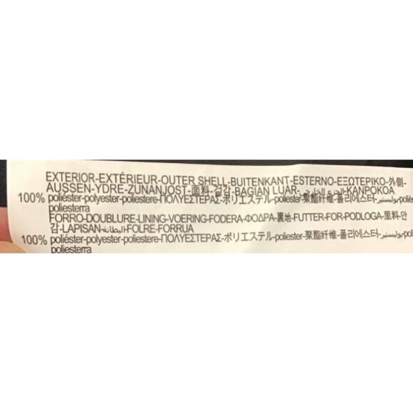 ZARA Coat Extra Extra Large XXL Black Crew Long Sleeve Zip Pockets Mens New B31 - Picture 5 of 6